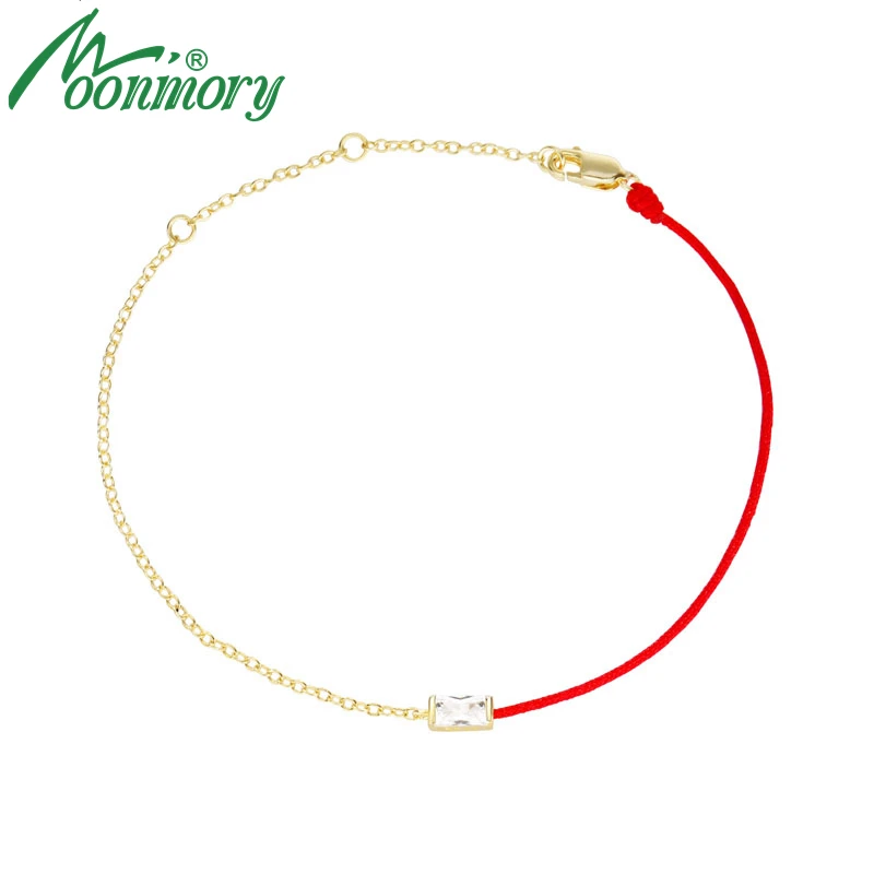 

Браслет женский из серебра 100% пробы, с кристаллами, 925 мм