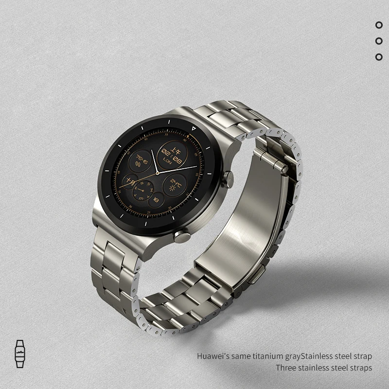 

22mm Metal Band For Huawei Watch GT 2 Pro Stainless Steel Watchband For Huawei Watch GT 2 46mm GT 2e Accessories Wrist Strap