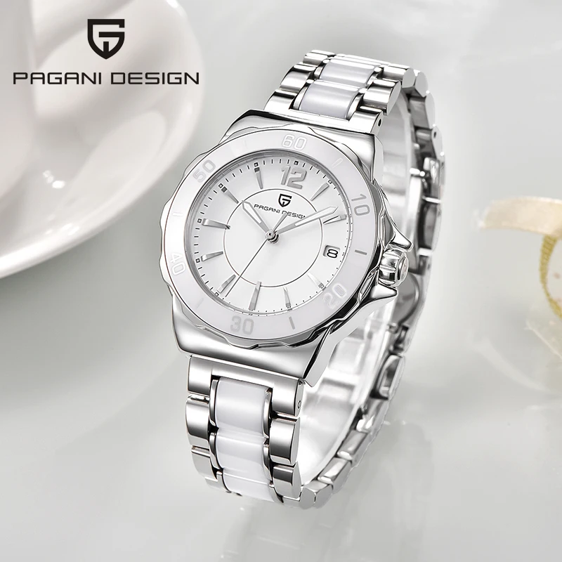 

Pagani Design Ladies High Quality Ceramic Bracelet Women Watch Luxury Brand Fashion Women's Watches for Waterproof Reloj mujer