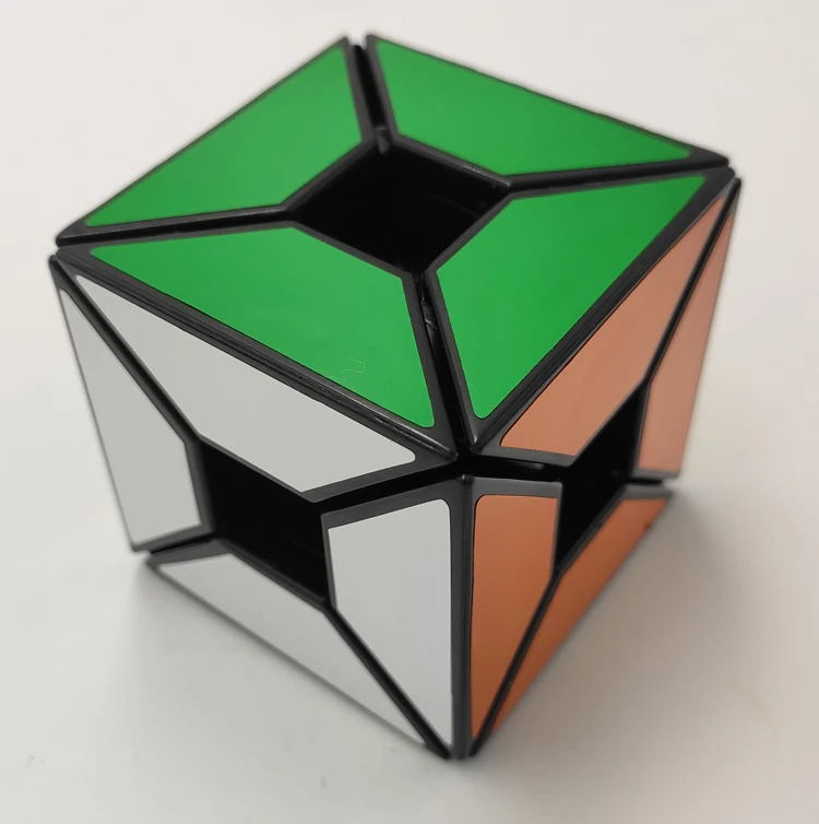 

LanLan Edge только пустой Кубик Рубика, черный/белый кубик, магический переплетенный пазл, развивающая игрушка, подарок, идея, Прямая поставка