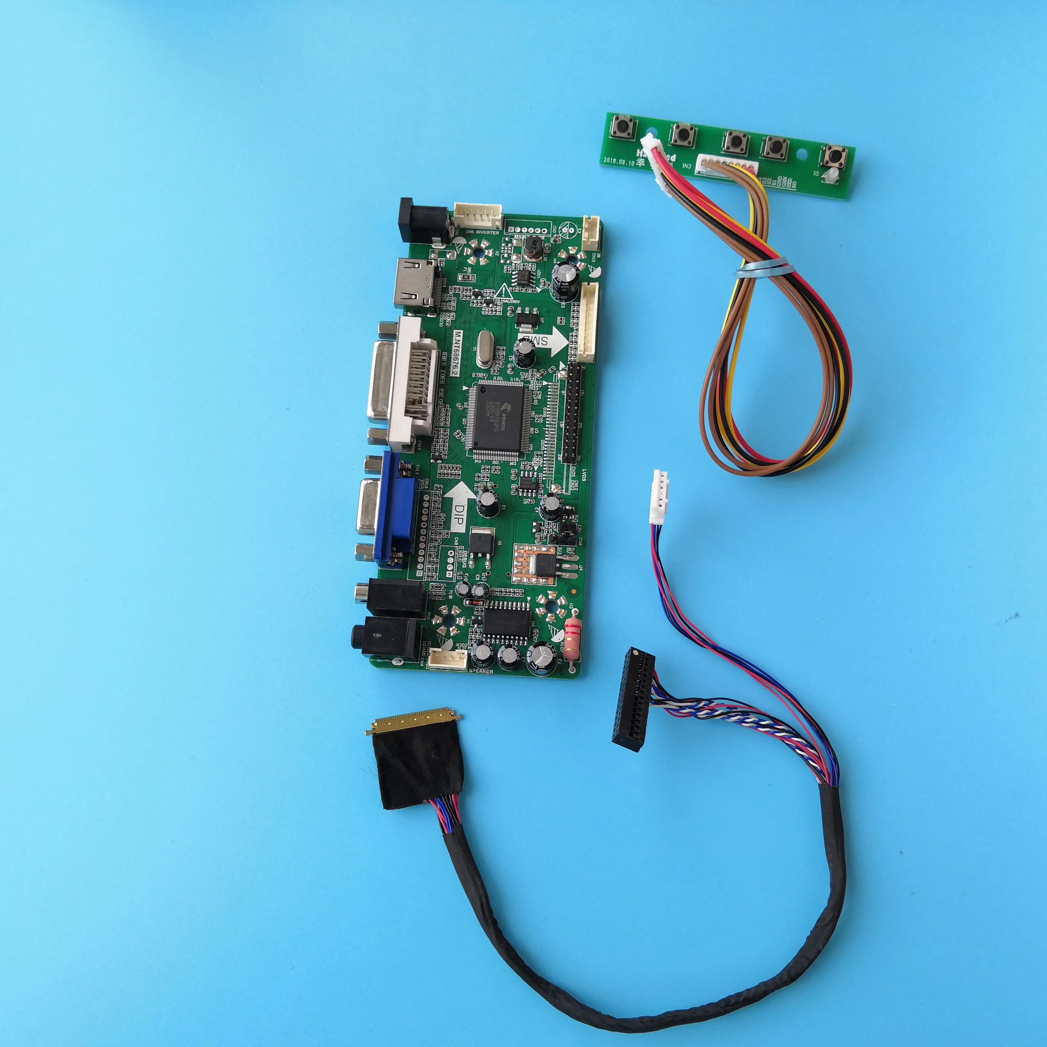

Kit for LTN140AT04-G01 LCD DIY 14.0" Controller board 40pin M.NT68676 VGA LED display 1366X768 DVI HDMI Monitor Panel