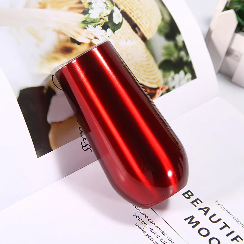 100 шт./лот 6 унций бокал для вина шампань пиво с крышками без стакана флейта