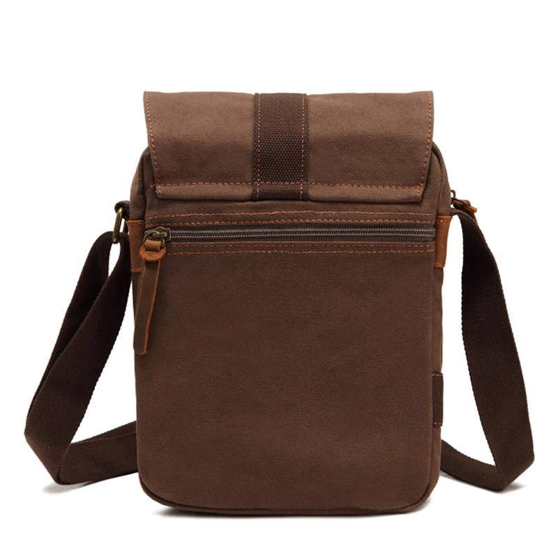 Fashion Man Urban Daily Carry Bag High Quality Men Canvas Shoulder Bag Casual Travel Men's Crossbody Bag Male Messenger Bags