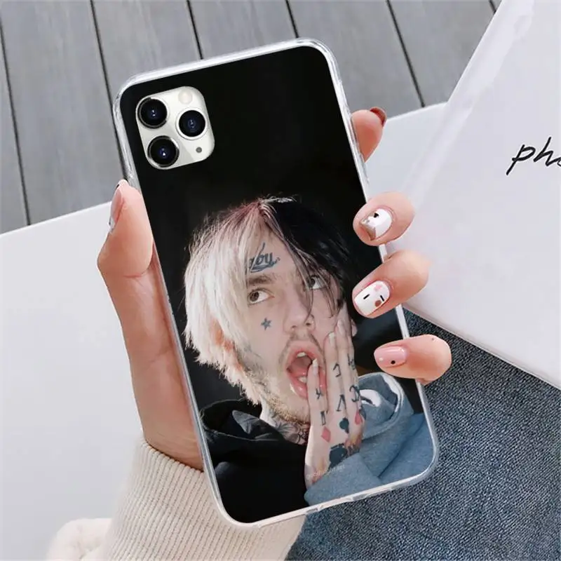 

Lil Peep Lil Bo Peep Soft Phone Case For iphone 12 5 5s 5c se 6 6s 7 8 plus x xs xr 11 pro max mini