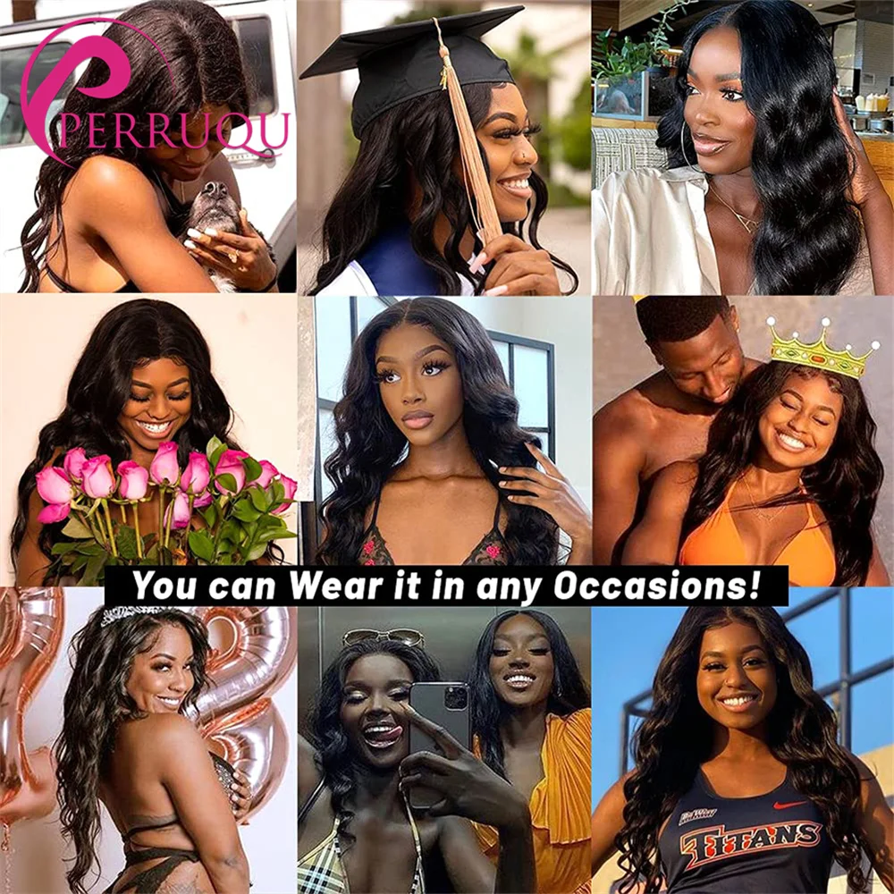 

Lace Front Human Hair Wigs Brazilian Body Wave Lace Frontal Wig For Black Women PrePlucked Body Wave 13X4 Lace Front Wig Perruqu