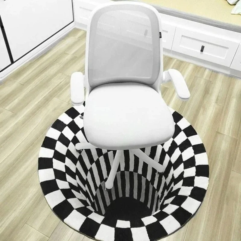 Вихревой иллюзионный 3D коврик с принтом в виде ловушки ковер для спальни