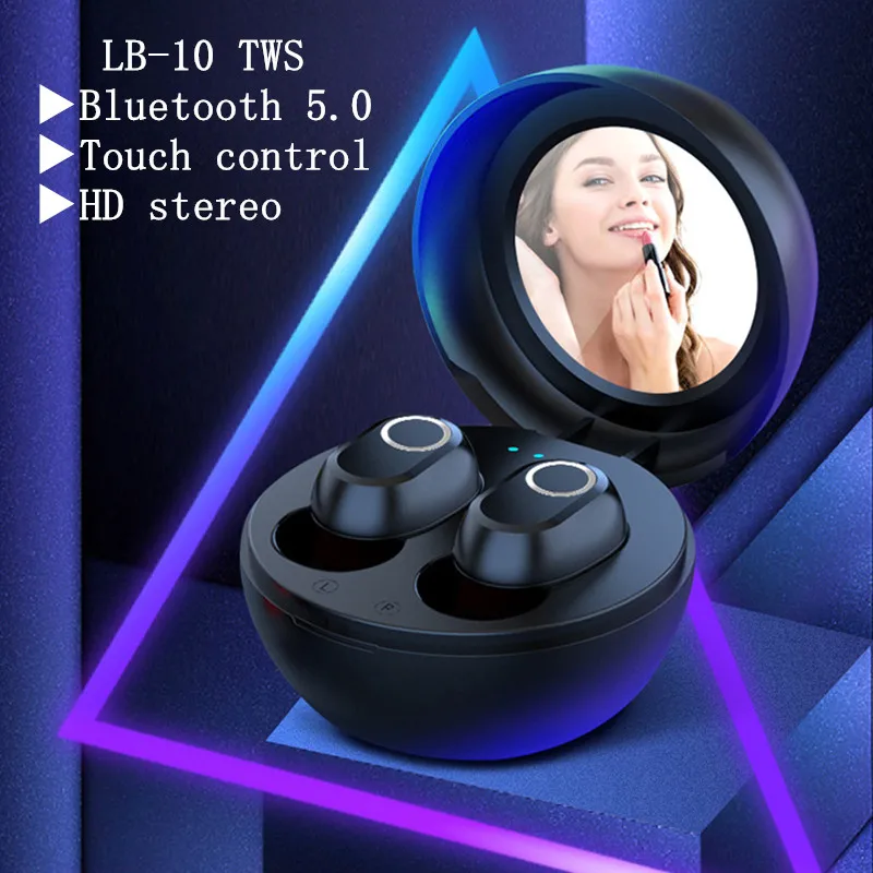 Беспроводного Bluetooth (голубой зуб) наушника LB-10 гарнитура наушники-вкладыши с