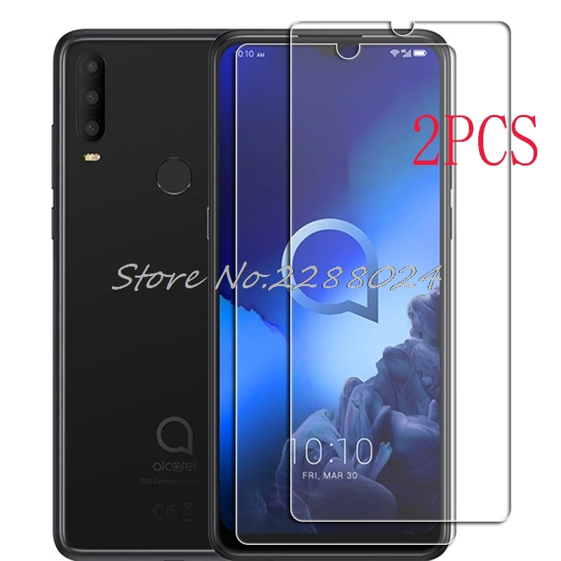 

2PCS FOR Alcatel 3X (2019) High HD Tempered Glass Protective On 5048Y, 5048A, 5048Y_EEA, 5048I Screen Protector Film Cover