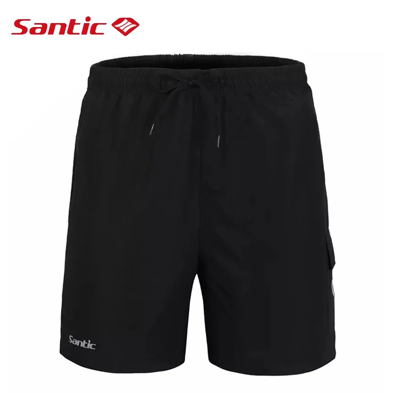 Шорты Santic мужские для велоспорта велосипедные мешковатые гелевые 3D шорты с