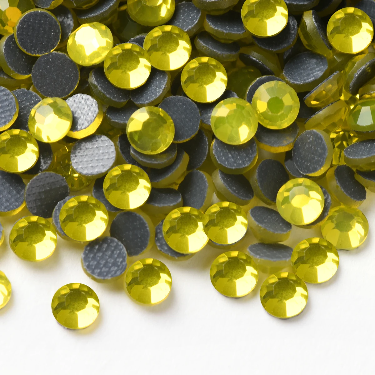 Стразы горячей фиксации с плоской спинкой/стразы стеклянные блестящие стразы