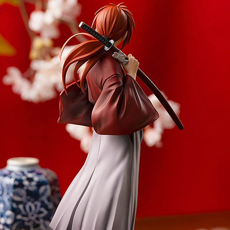 В наличии Rurouni Kenshin HIMURA KENSHIN фигурки модели коллекционные игрушки Аниме украшения