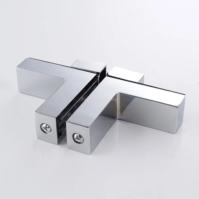 F-образный стеклянный зажим Стеклянные Кронштейны с покрытием из цинкового