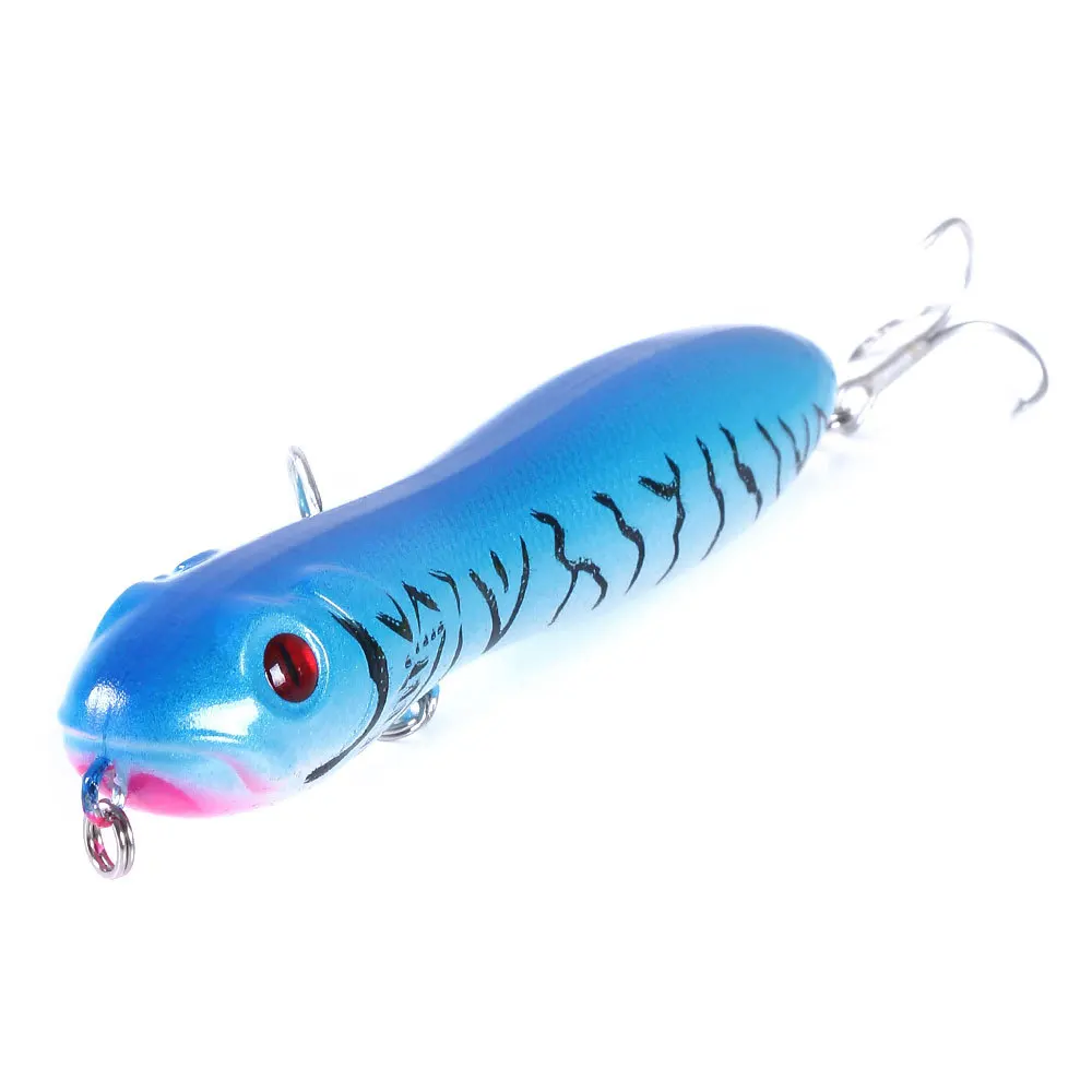 

HengJia Floating Pencil Luya Lure Fishing Blood GrooveHook Alice Bass Lifelike Snake Head Bait Fishing Gear Artificial Hard Bait