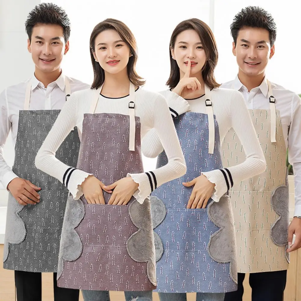 

Multifunctional Waterproof Oil-proof Hand-wiping Apron Home Sleeveless Overall Household Cleaning Tools Accessories