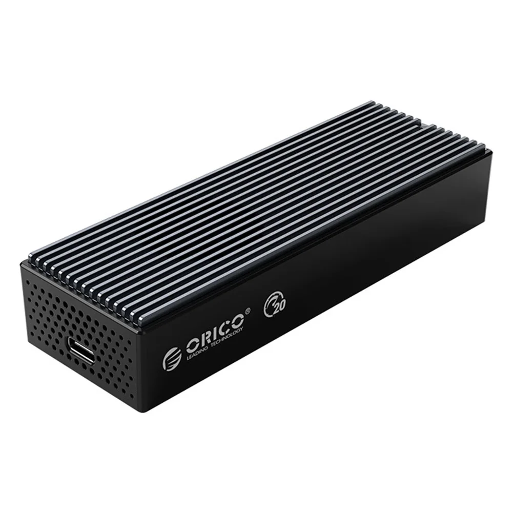 

ORICO USB3.2 20Gbps M.2 NVMe SSD Box USB 3.2 GEN2x2 M2 NGFF NVMe Type-C Solid State Drive Enclosure Case Caddy with Cooling Fan