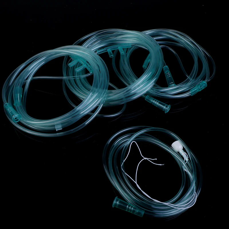 

1PC 1.5/2/2.5/3meter Disposable Oxygen Tube Double Nasal Oxygen Tube