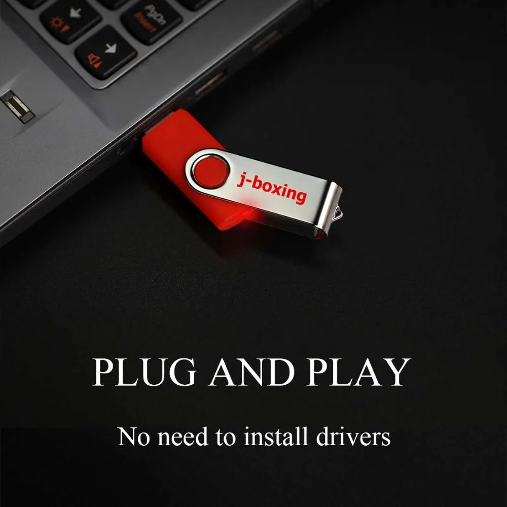 J-бокс USB флэш-накопитель 10 шт./упак. 1 Гб 2 Гб 4 ГБ 8 ГБ оперативной памяти, 16 Гб встроенной памяти, 32 ГБ флэш-накопитель металлический поворотный USB флеш-накопитель флэш-накопители Красочные для подарков