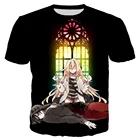 Футболка Мужскаяженская с 3D принтом ангелов смерти, Модная стильная рубашка, крутая модная уличная одежда, топ оверсайз, лето