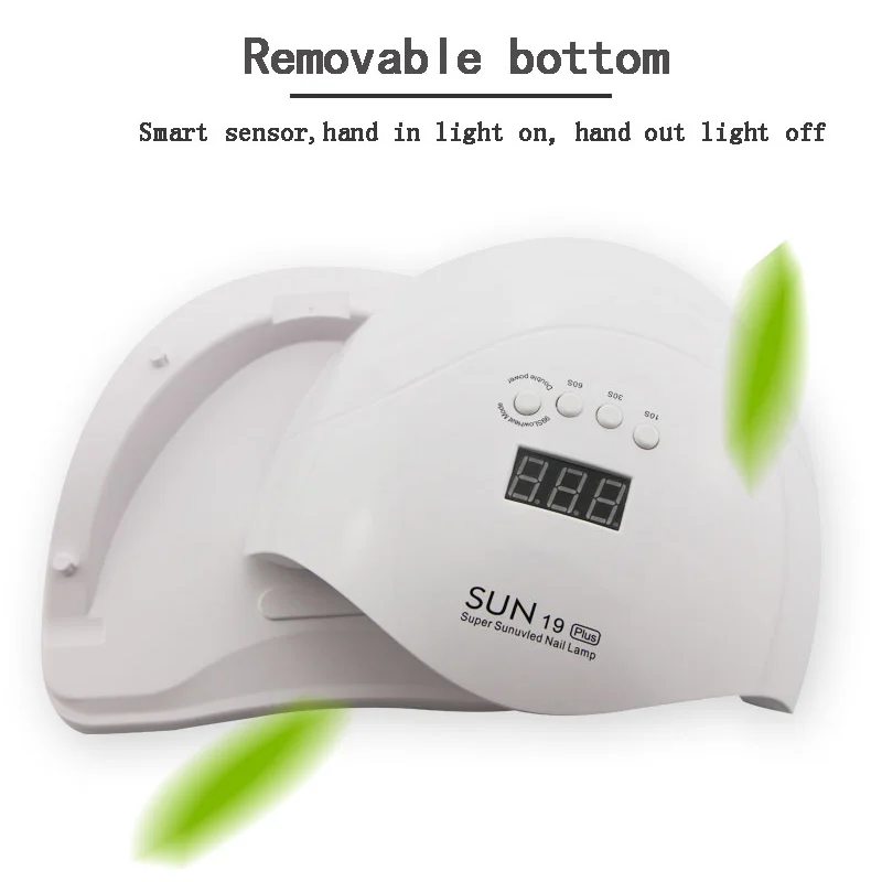 

Nail Gel Lamp 120W Big Power Nail Dryer Can Drying All Gel Varnish UV LED Lamp With LCD Display