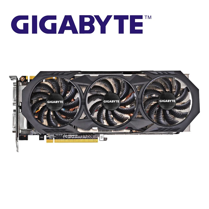 Видеокарта GIGABYTE GTX970 4G видеокарта GPU для nVIDIA Geforce Map VGA Hdmi Dvi карты PCI E X16