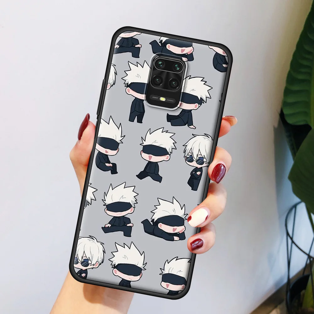 

Anime Jujutsu Kaisen Luxury Soft Phone Accessories Cover for Redimi Note 9 9S 8 8T 7 Pro 9A 9C K40 Note 10 Plus MAX Case Shell