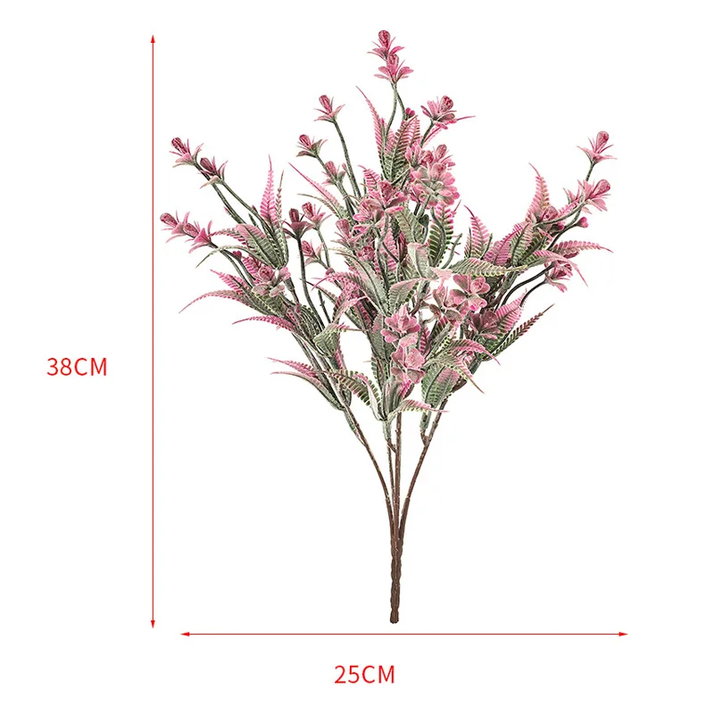 

Artificial Flowers Perfume Vanilla for Wedding Party Living Room Display Bedroom Simulation Silk Fake Flowers Home Decoration