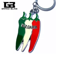 exotic cultures gift tourists souvenir whosale bulgaria chilli key chain