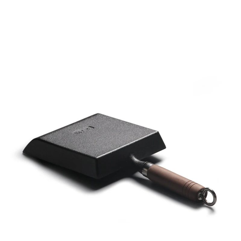Утолщенная японская железная сковорода для яиц кухонная утварь с антипригарным