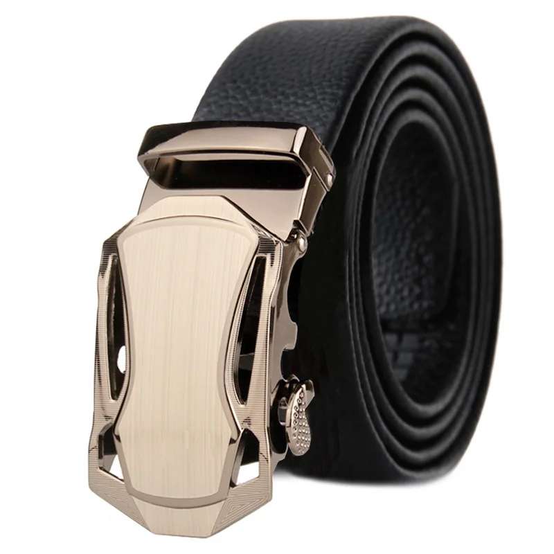 Кожаный ремень для мужчин 42 66 дюймов мужской с леопардовым принтом комфортный