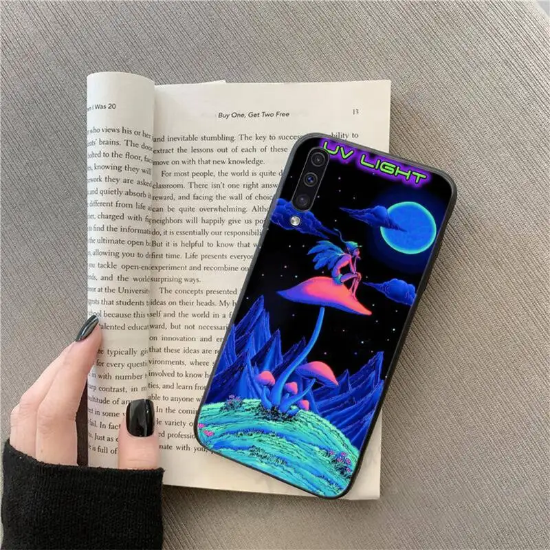 

Weird Trippy Mushroom Psychedelic Art Phone Case For Samsung galaxy S 9 10 20 A 10 21 30 31 40 50 51 71 s note 20 j 4 2018 plus