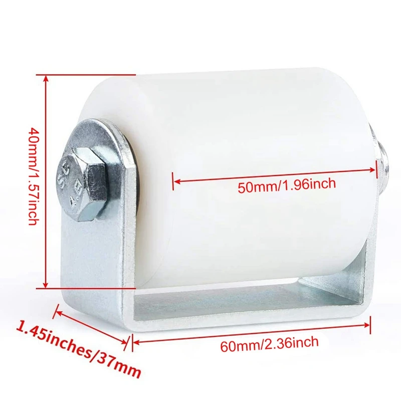 2 шт. направляющие для слайдов 3-дюймовые прочные нейлоновые раздвижные роликовые