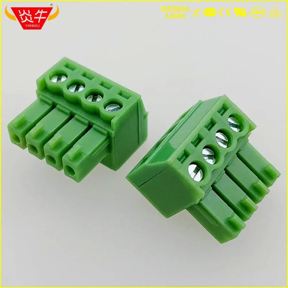 2EDGK-3.5-4P KF2EDGK 3,5 2P~ 12P PCB вставные клеммные блоки 15EDGK 3,5 мм 2PIN~ 12PIN MC 1,5/2-ST-3, 5 1840366 PHOENIX контакт DEGSON KEFA - Цвет: 2EDGK-3.5-4P