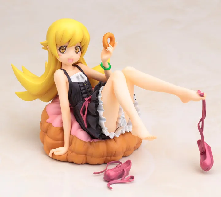 

Фигурка героя Monogatari Nisemonogatari Oshino Shinobu, Коллекционная модель из ПВХ, игрушки, подарок на Рождество, 13 см