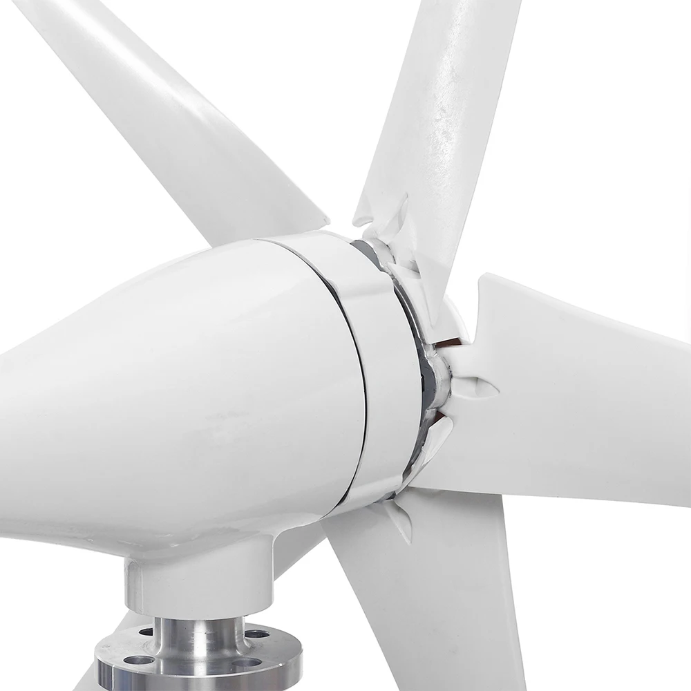 

9000W Wind Turbines Generator 12/24/48V 3/5 Power Wind Blades Option With Waterproof Charge Controller Fit for Home Or Camping