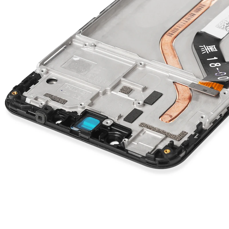 ЖК дисплей с рамкой для Xiaomi Pocophone F1 6 18 дюйма 10 точек касания|Экраны мобильных