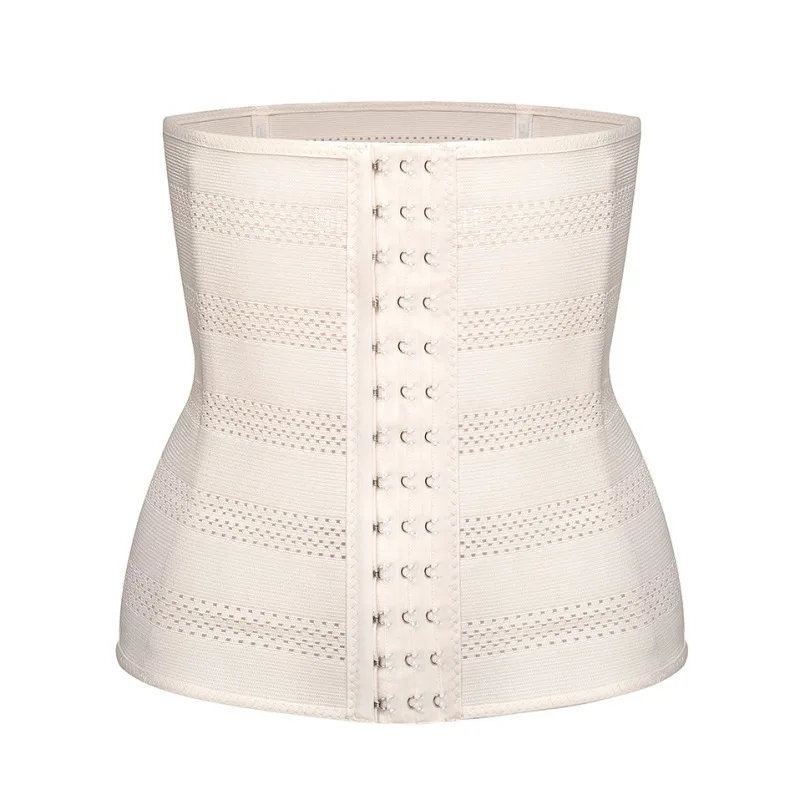 

Женский тренировочный пояс со стальными косточками, эластичный пояс для коррекции фигуры, регулируемый дышащий сетчатый пояс для контроля ...