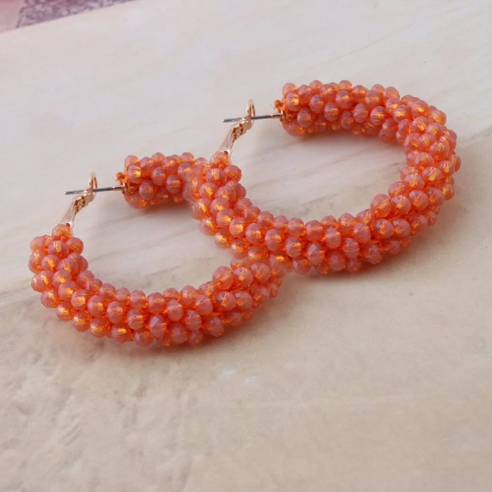 NeeFuWoFuDrop Серьги Висячие богемные хрустальные oorbellen Стразы посылка длинные brinco Шарм бахрома ювелирные серьги оптом - Окраска металла: 9