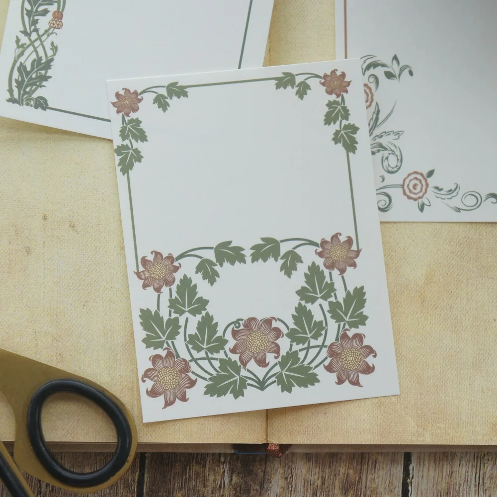 30 шт. DIY дикая растительная рамка бумага для творчества бумажный фон скрапбукинга
