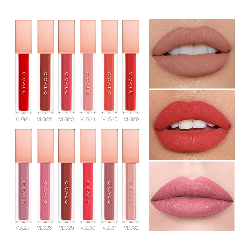 Матовый блеск для губ Набор стойкий больших увлажняющий матовая губная помада