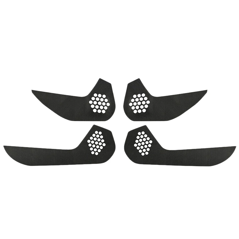 

4Pcs Carbon Fiber Door Side Anti-Kick Protection Trim for Subaru Forester 2013-2018