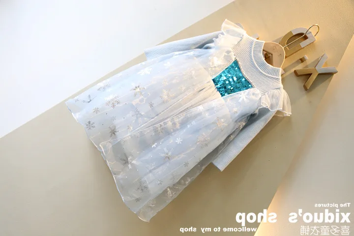 Mihkalev/Детские платья для девочек Осеннее платье принцессы Детские Вечерние из