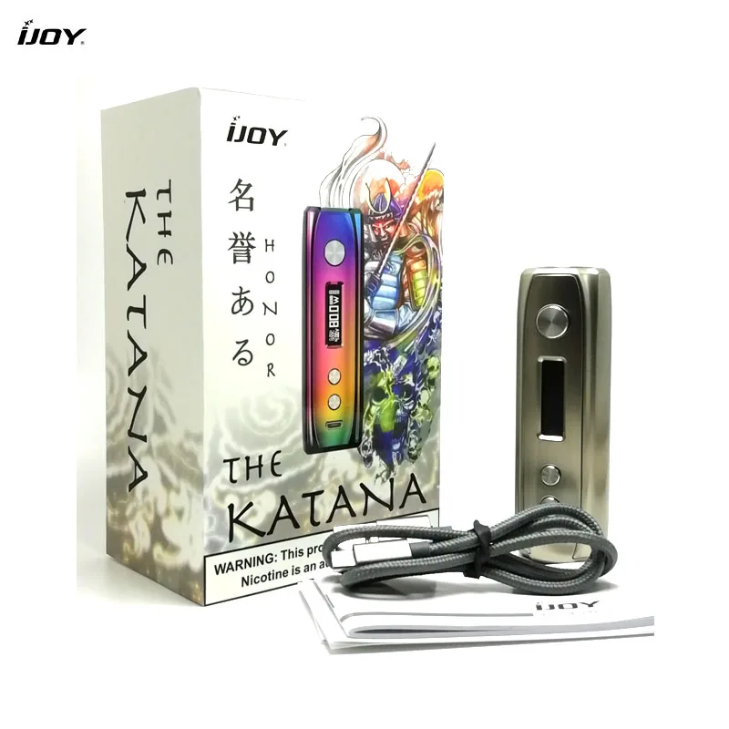 Хорошая цена Оригинал Ijoy Катана 81 Вт Выход мод электронные сигареты mod VS wand saber Mod
