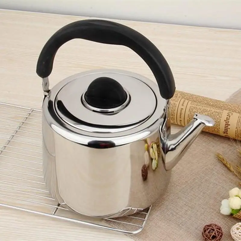 Чайник из нержавеющей стали с густым звучанием вместительный бытовой чайник для