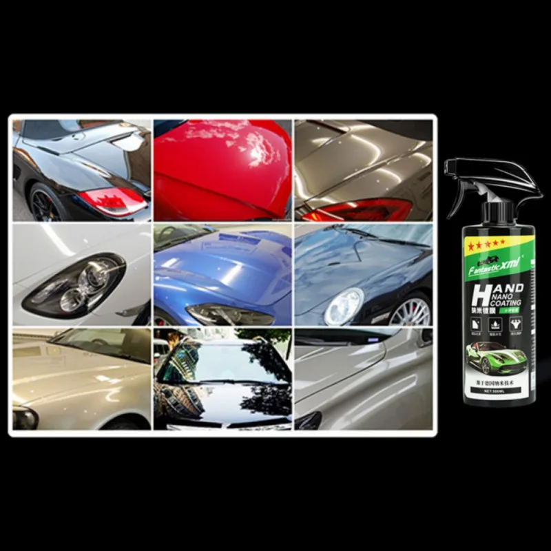 300ml Car Repellent Ceramic Coating Nano Glass Plated Crystal Liquid Hydrophobic Waterproof Agent |