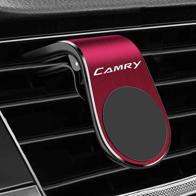 Металлический магнитный автомобильный держатель для телефона Toyota camry крепление