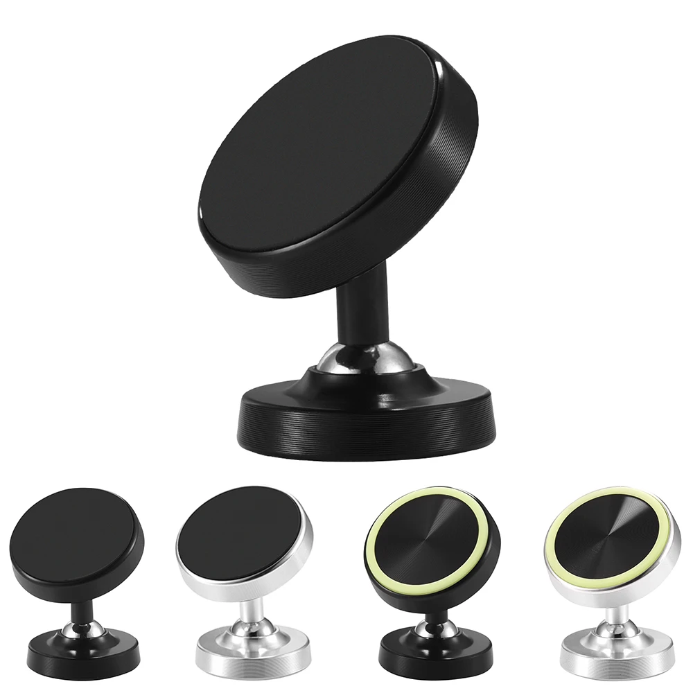 

Car Magnetic Phone Holder Stand Support Mount For iPhone X Samsung 360 Degree Magnet Cell Mobile Smarthone Support GPS