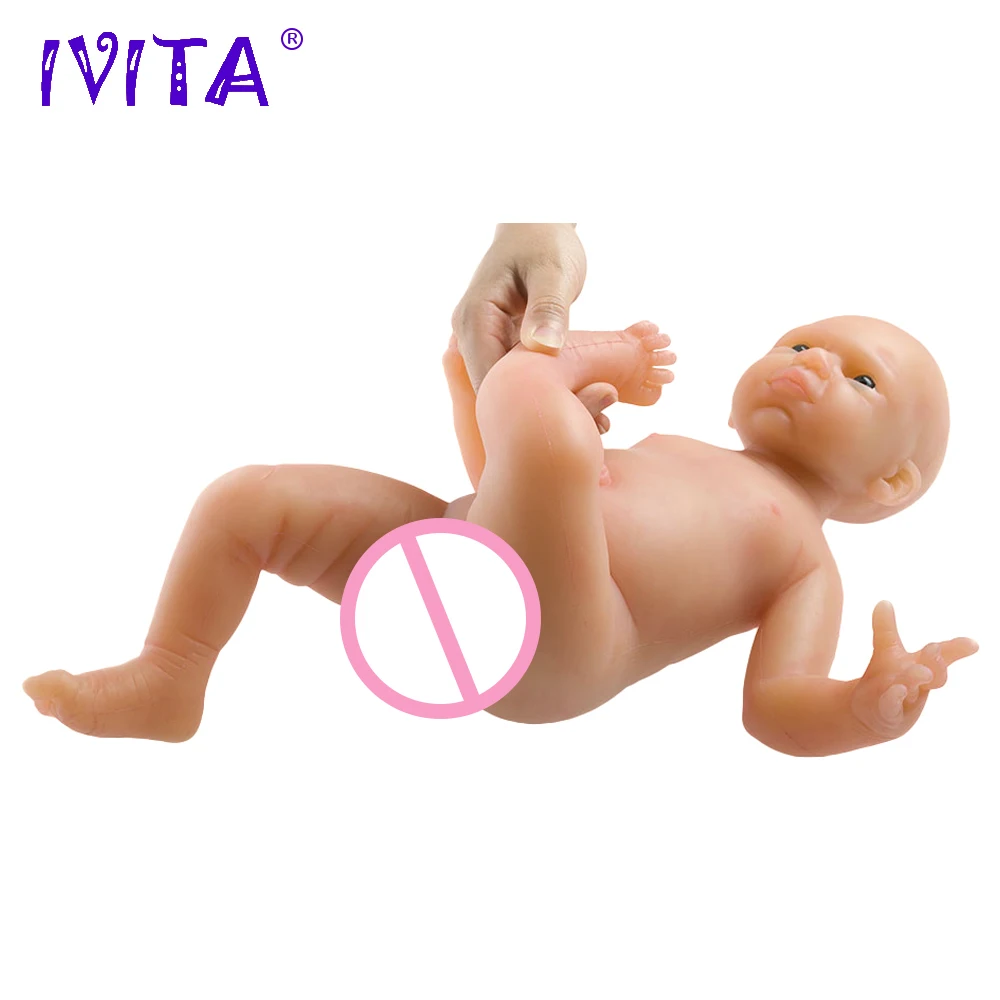 IVITA WG1522, 50 см, 3780 г, Реалистичная силиконовая кукла-Реборн, Реалистичная кукла для малышей, настоящая жизнь для маленьких девочек, Реалистичная кукла, Семейные игрушки