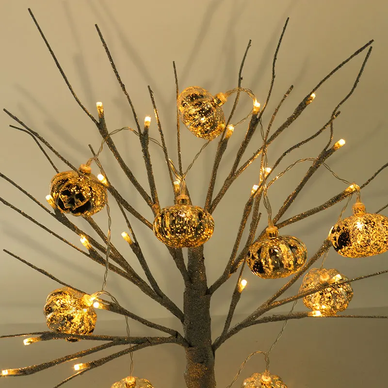 Декор на Хэллоуин светодиодная лампа в виде березы подвесные украшения дерево