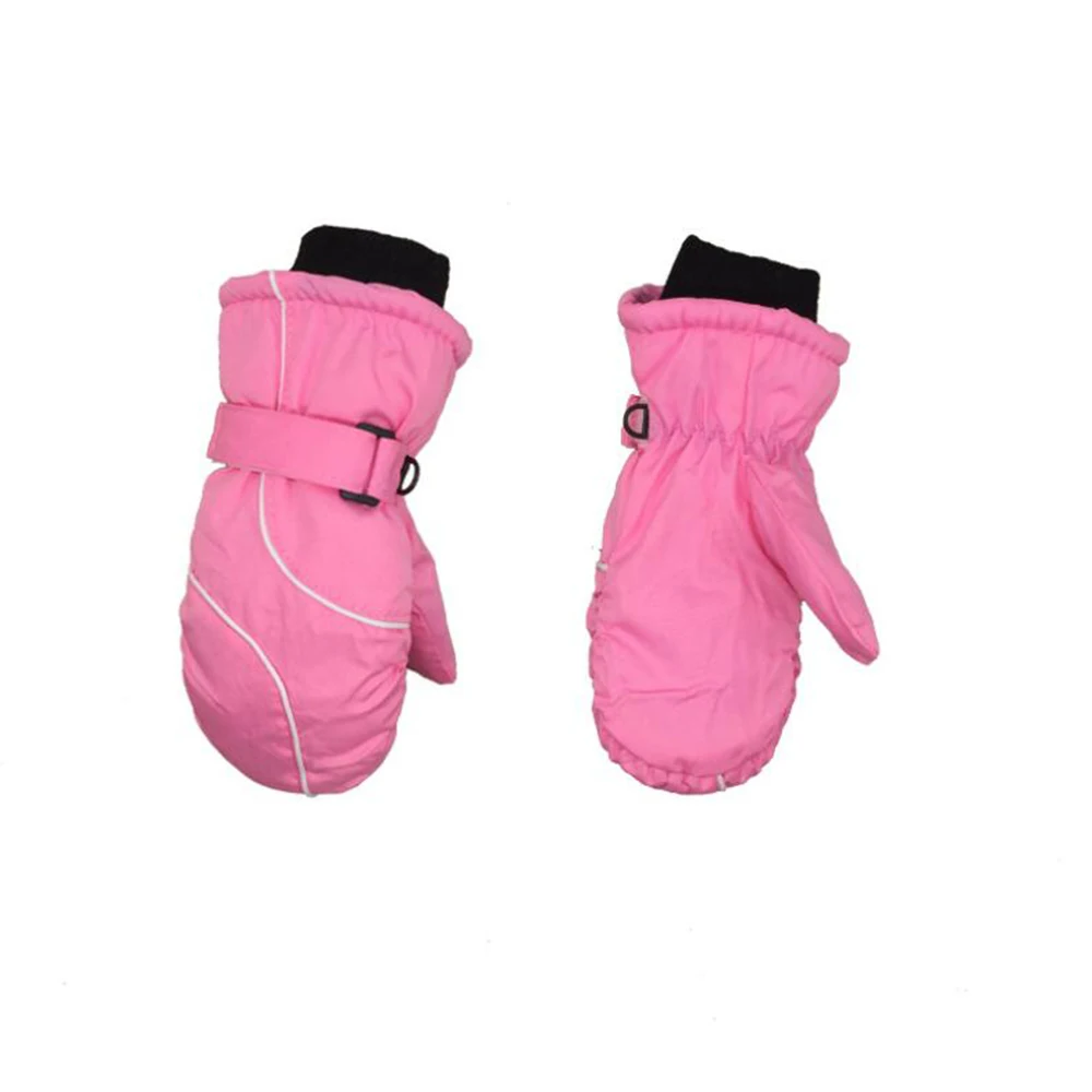 1 пара Сверхлегкие Водонепроницаемые Детские перчатки для сноуборда зимние