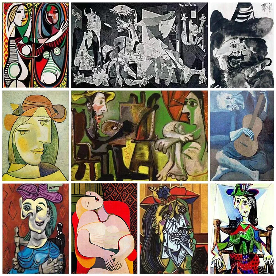 

Набор для алмазной вышивки с испанским художником, серия Пикассо 5D